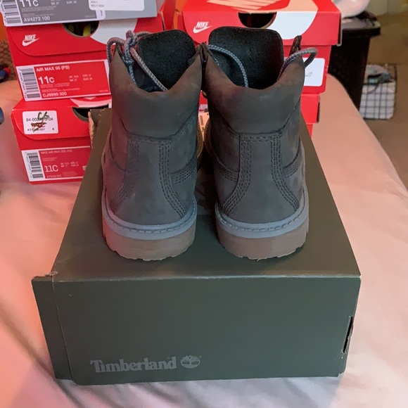 TIMBERLAND WATERPROOF GREY BOOT size 10 toddler - Picture 3 of 4